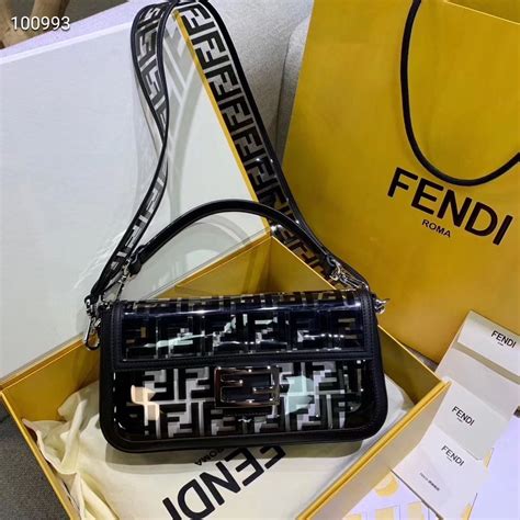 fendi transparent bag|types of fendi bags.